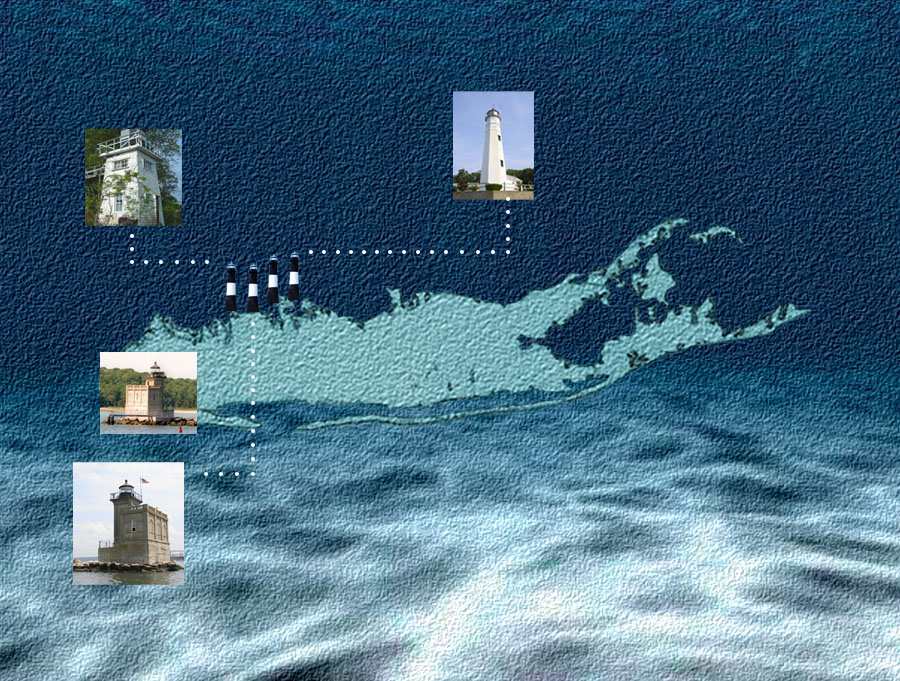 Huntington Harbor Lighthouse map